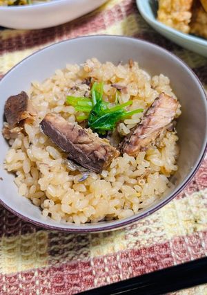 超ー超ー簡単さばの炊き込みご飯-レシピのメイン写真