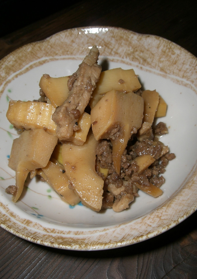 筍と豚肉の炒め煮-レシピのメイン写真