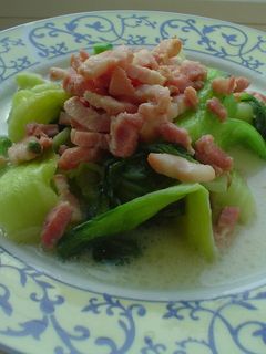 チンゲン菜のミルク煮-レシピのメイン写真