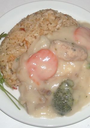 炊飯器で簡単！ガーリックライス-レシピのメイン写真
