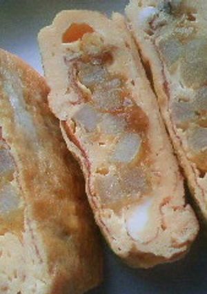 カレー風味のポテト&チーズ卵焼き-レシピのメイン写真