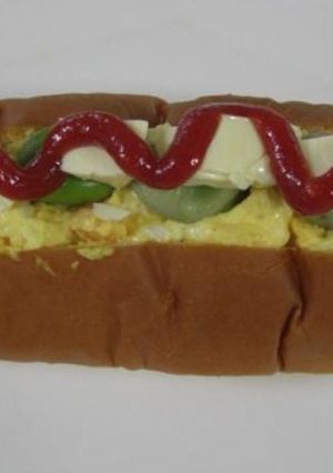 そら豆卵パン-レシピのメイン写真