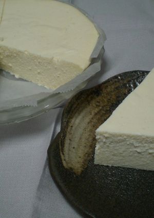 寒天で、おからと豆腐のレア風チーズケーキ-レシピのメイン写真