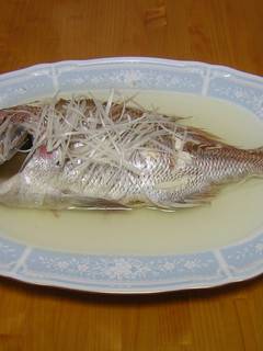 清湯清蒸魚(蒸し魚の澄ましスープかけ)-レシピのメイン写真