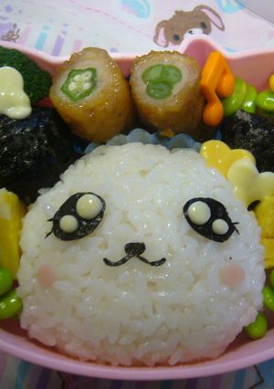 ｷｬﾗ弁　　簡単ﾊﾟﾝﾀﾞちゃん-レシピのメイン写真