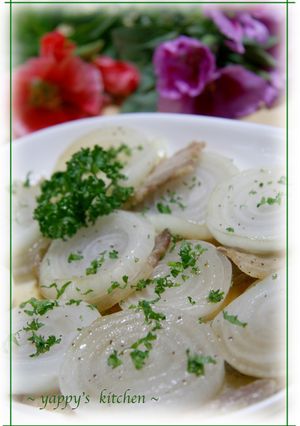 新たまねぎ de 豚肉＾◎◎＾　ソテー-レシピのメイン写真