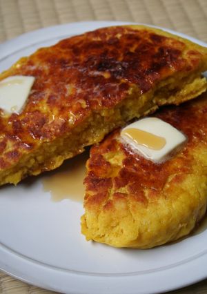 かぼちゃパンケーキ-レシピのメイン写真