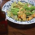 キャベツと卵のオイスターソース炒め