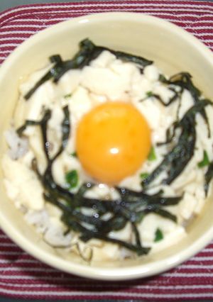 こうや豆腐のとろとろ丼-レシピのメイン写真