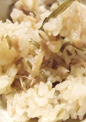 まな板いらず♪なめ茸の炊き込みご飯-レシピのメイン写真