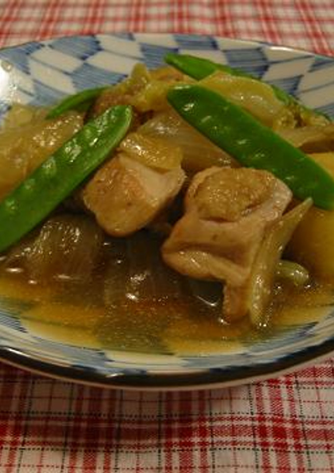 旬の春野菜と鶏肉の煮物-レシピのメイン写真