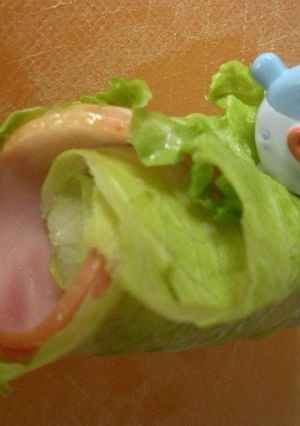 ハムレタス-レシピのメイン写真