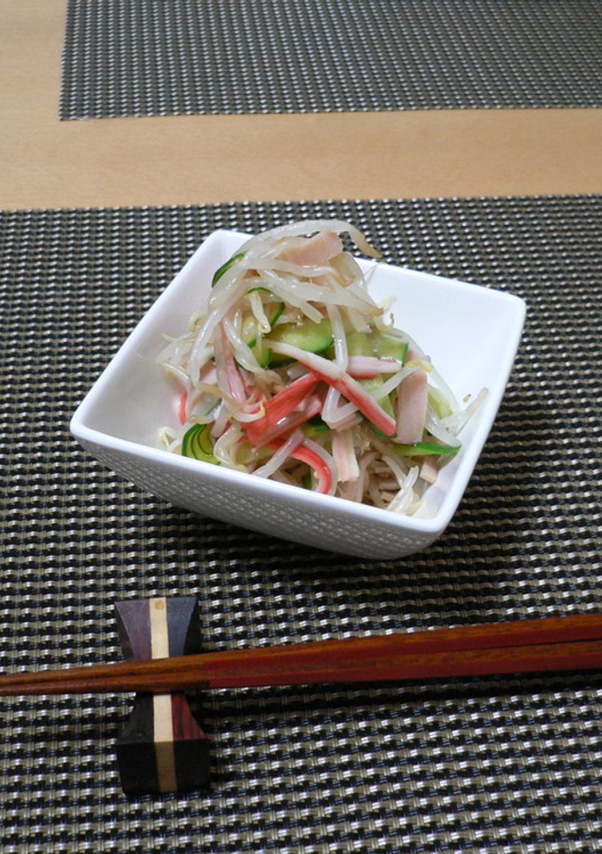 もやしさっぱり酢の物-レシピのメイン写真