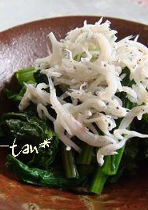 モリモリ食べれちゃう！菜っぱのお浸し♪②-レシピのメイン写真