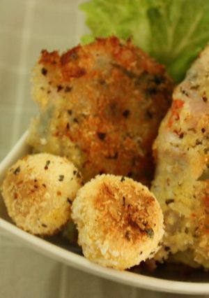 鶏ハムのポテトサラダサンド香草焼き-レシピのメイン写真