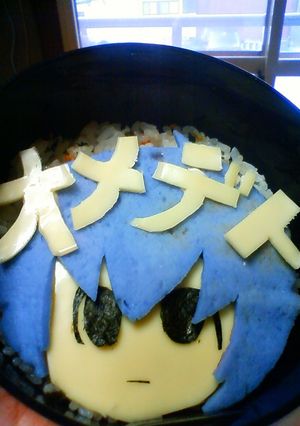 キャラ弁*綾波レイ-レシピのメイン写真