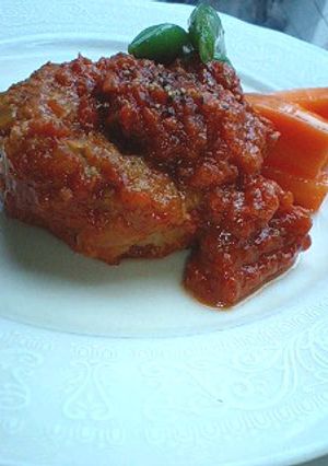 クミン風味の煮込みハンバーグ-レシピのメイン写真