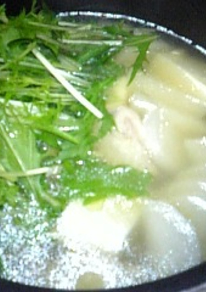 ☆あっさりと・・・鶏の水炊き☆-レシピのメイン写真