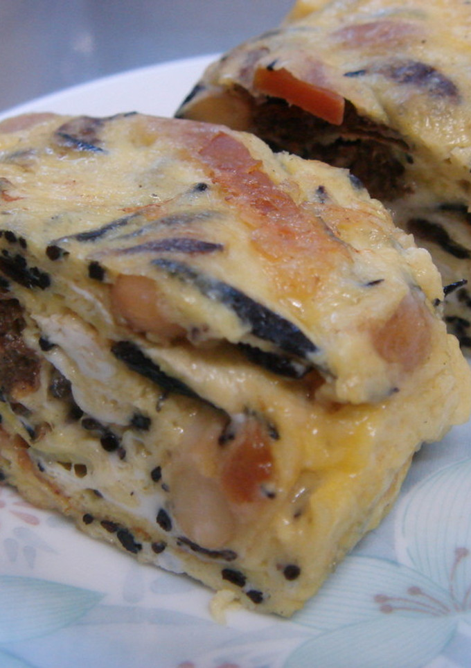 ひじきの煮物とチーズの❀卵焼き❀-レシピのメイン写真