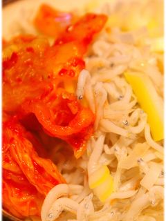 キムチちりめじゃこご飯-レシピのメイン写真