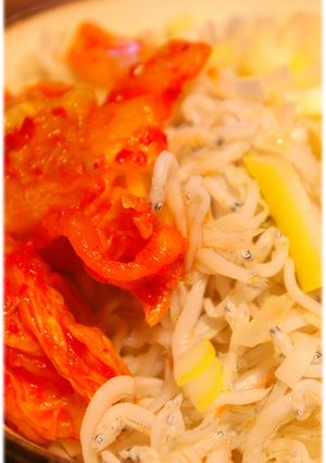 キムチちりめじゃこご飯-レシピのメイン写真