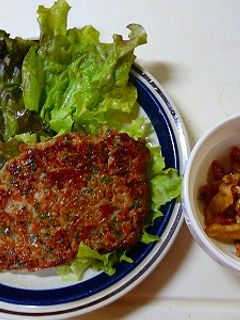 鶏ミンチの和風ハンバーグ-レシピのメイン写真