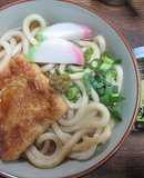 じゃばら胡椒入りきつねうどん