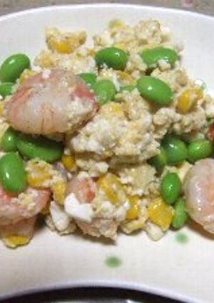 洋風いり豆腐-レシピのメイン写真