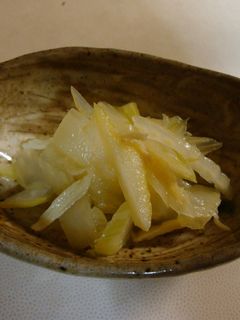 セロリとさきいかの酢漬け(レモン風味)-レシピのメイン写真