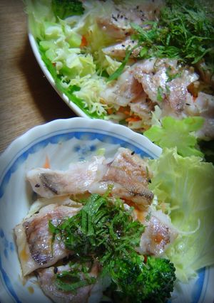 -野菜たっぷりღＦｉｓｈサラダ❤--レシピのメイン写真