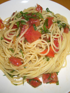 簡単なのに美味!トマトの冷製パスタ☆-レシピのメイン写真
