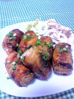 豚肉巻きおにぎり☆焼肉味-レシピのメイン写真
