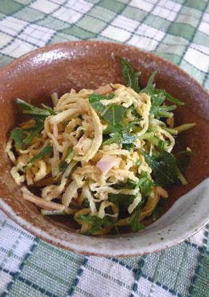 切り干し大根のカレーうどん風味サラダ-レシピのメイン写真
