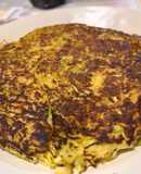 【小麦粉なし】カレーキャベツお好み焼き