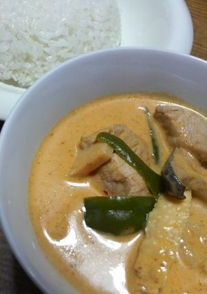 鶏肉のレッドカレー-レシピのメイン写真