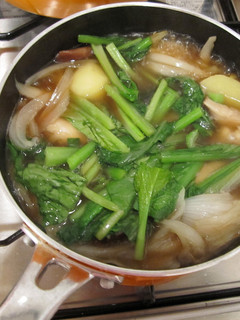 野菜たっぷり♪手羽元の煮物(甘口)-レシピのメイン写真