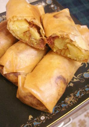 カレー味♡ジャーマンポテト春巻き-レシピのメイン写真