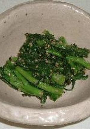 もりもり青菜が食べられるゴマ和え-レシピのメイン写真