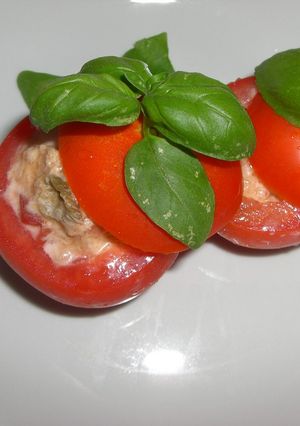 ツナ入りトマト箱-レシピのメイン写真