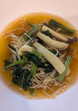 小松菜とエノキとしめじの煮物-レシピのメイン写真
