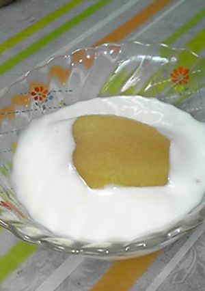 我が家の朝食ヨーグルト-レシピのメイン写真