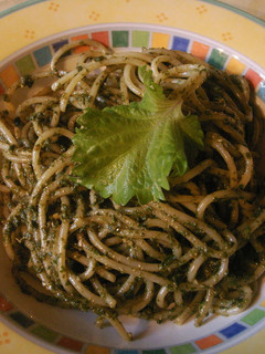 しそソース・パスタ-レシピのメイン写真