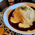 デミオムライス☆チーズがけ