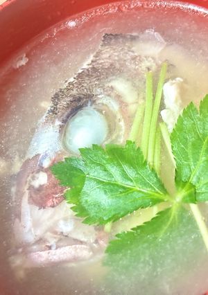 鯛のあら汁-レシピのメイン写真