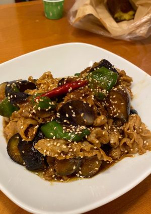 最強の白米泥棒！豚バラ茄子味噌炒め-レシピのメイン写真
