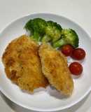 鶏胸肉で作るチーズ香るチキンカツ