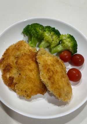 鶏胸肉で作るチーズ香るチキンカツ-レシピのメイン写真