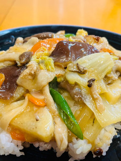 腸活の王様☆きのこたっぷり五目かけご飯-レシピのメイン写真