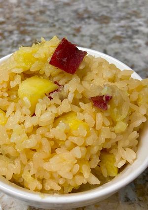 白だしで簡単さつまいもご飯-レシピのメイン写真