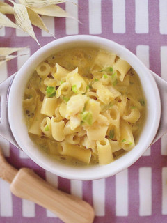 ベビーホタテと野菜のマカロニパスタ-レシピのメイン写真